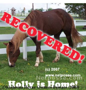 Oklahoma Horse Owners Beware (2007)
